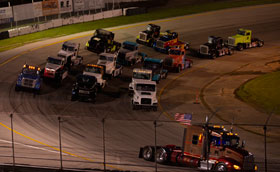 3-wide salute