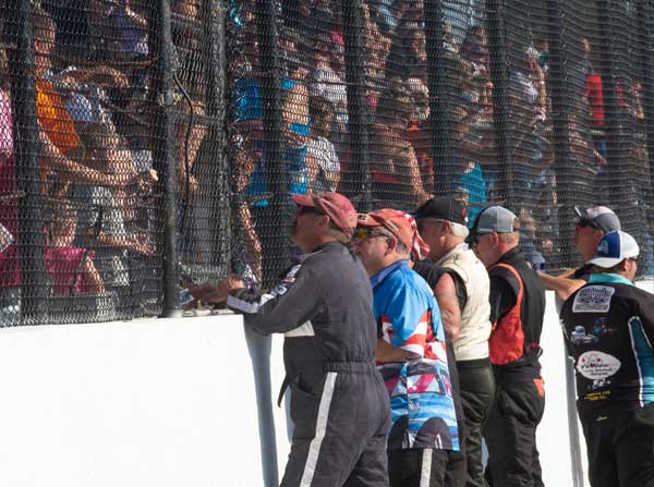 Drivers meet fans